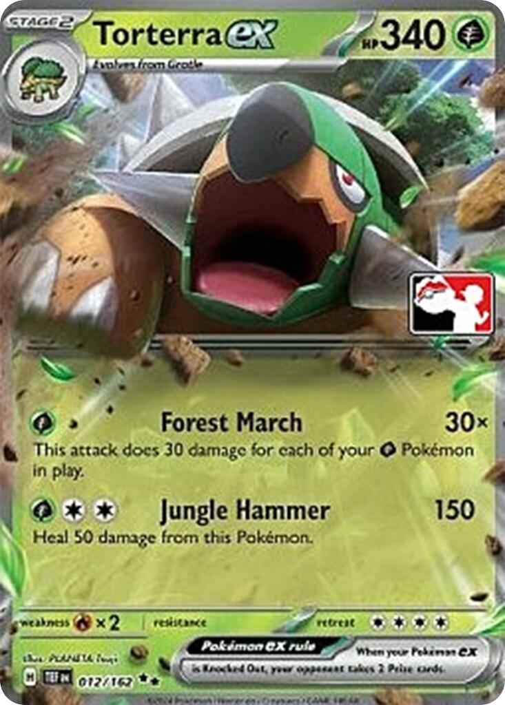 Torterra ex (012/162) [Prize Pack Series Five] | Good Games Cannington