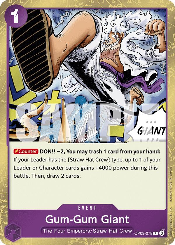 Gum-Gum Giant [Emperors in the New World] | Good Games Cannington