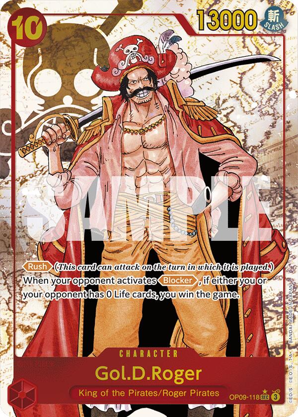 Gol.D.Roger (Alternate Art) [Emperors in the New World] | Good Games Cannington