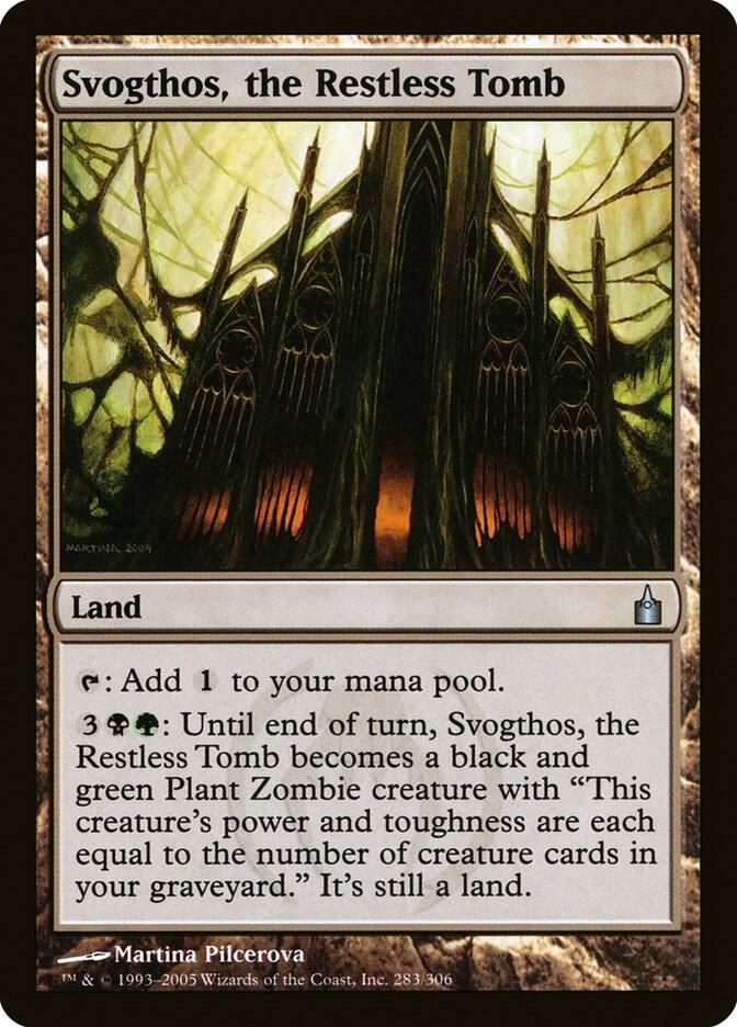 Svogthos, the Restless Tomb 283/306 (Ravnica: City of Guilds)  | Good Games Cannington