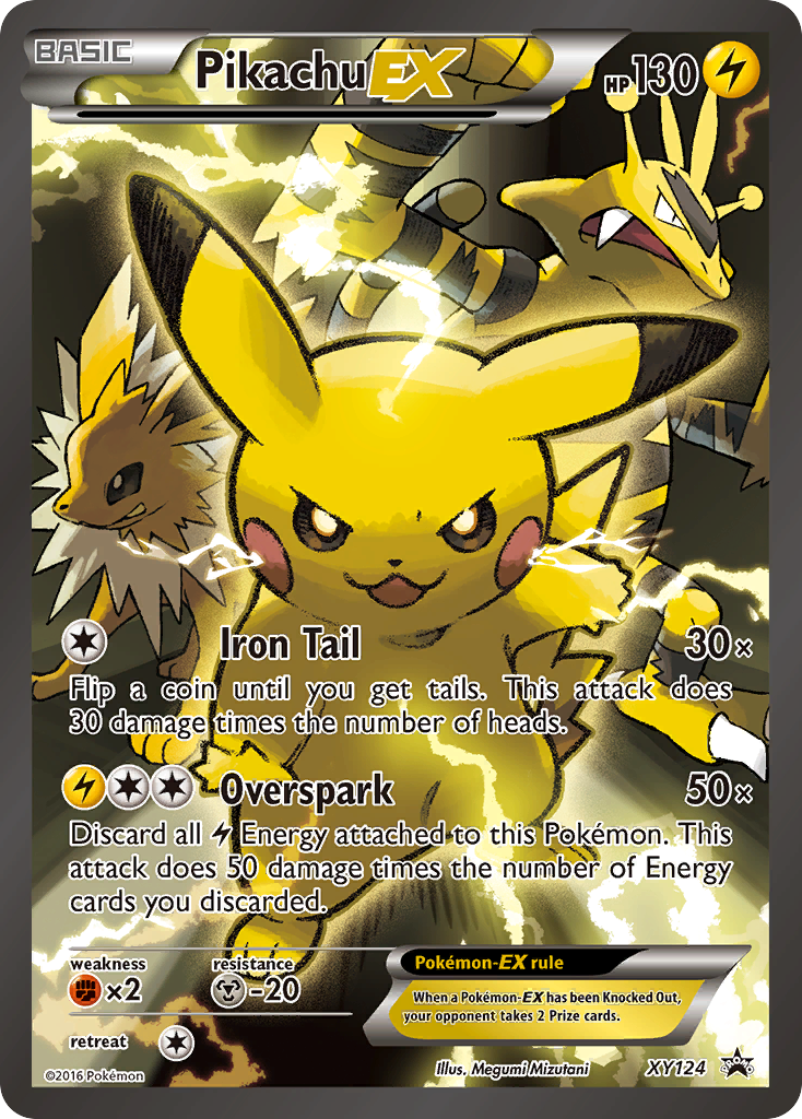 Pikachu EX (XY124) [XY: Black Star Promos] | Good Games Cannington