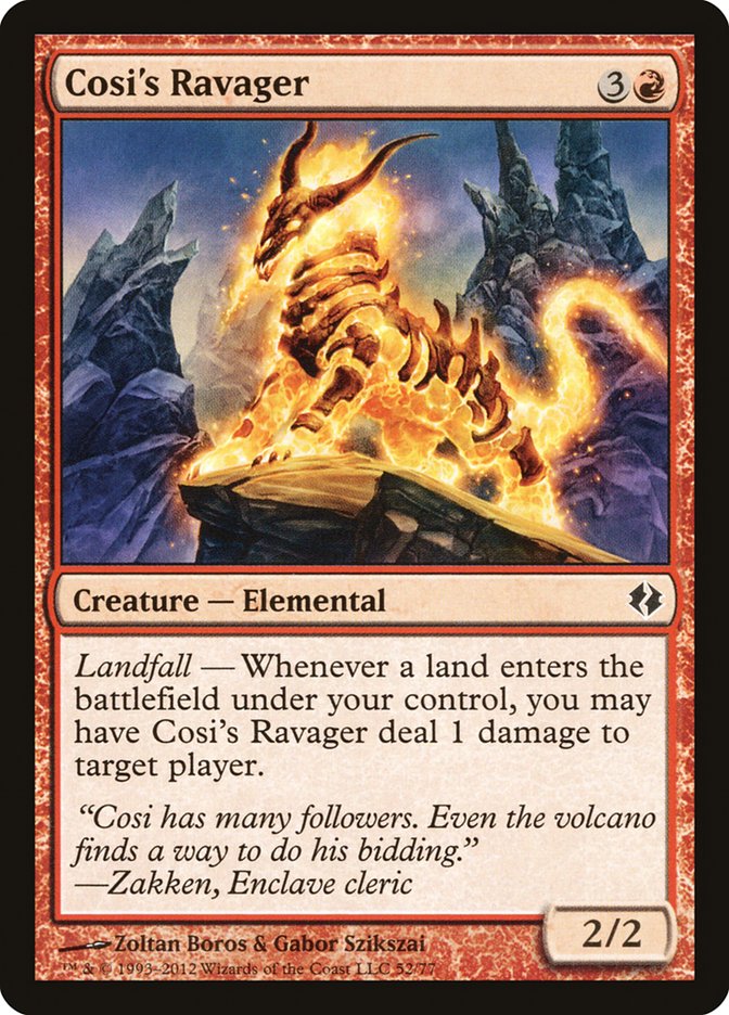 Cosi's Ravager [Duel Decks: Venser vs. Koth] | Good Games Cannington