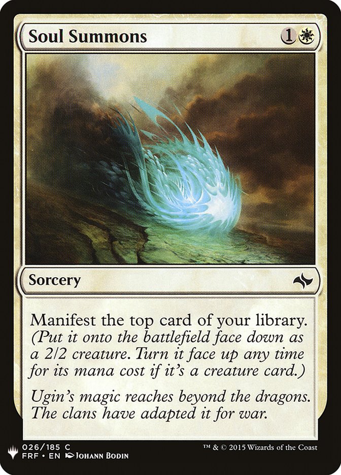 Soul Summons [Mystery Booster] | Good Games Cannington