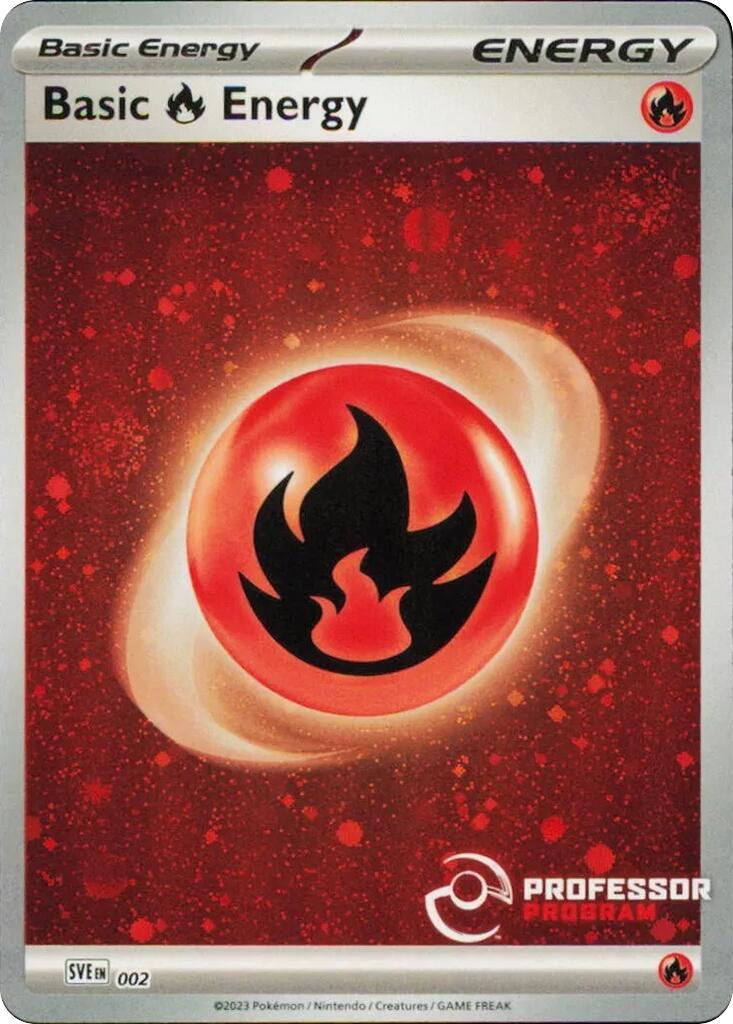 Fire Energy (002) (2023) [Professor Program Promos] | Good Games Cannington