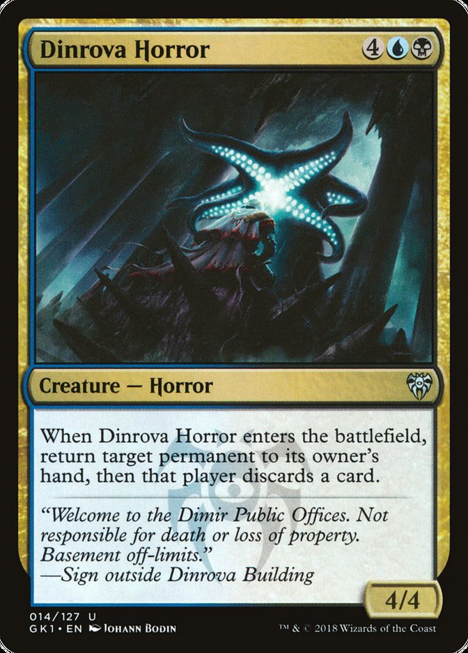 Dinrova Horror [Guilds of Ravnica Guild Kit] | Good Games Cannington