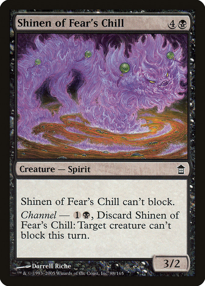 Shinen of Fear's Chill [Saviors of Kamigawa] | Good Games Cannington