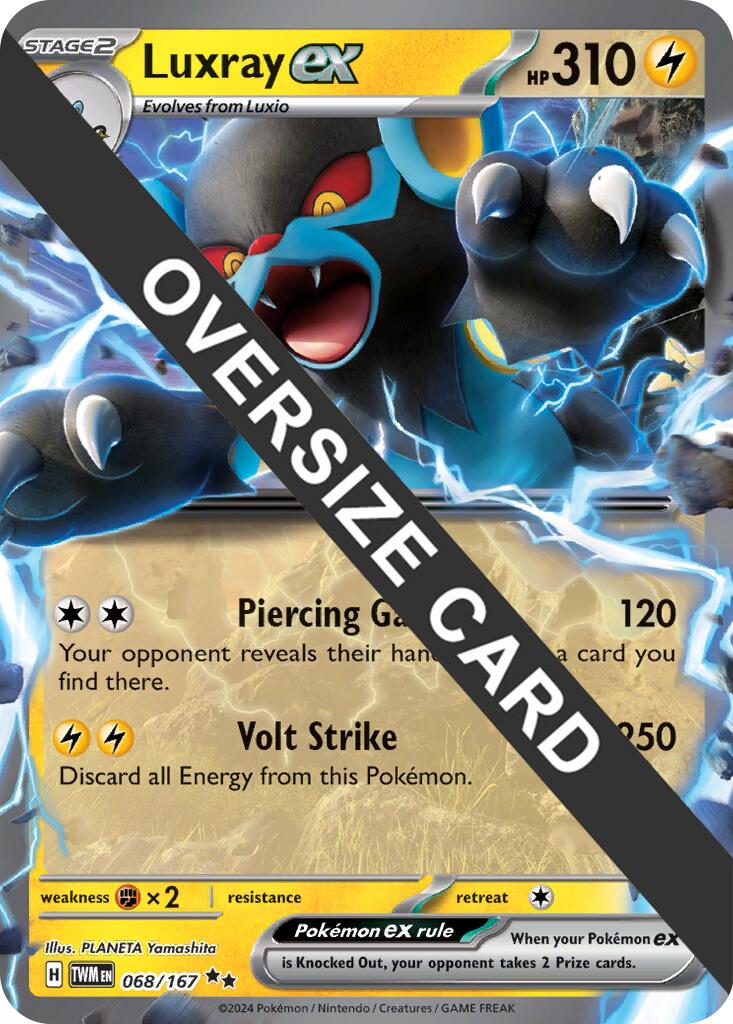 Luxray ex (068/167) (Jumbo Card) [Miscellaneous Cards] | Good Games Cannington