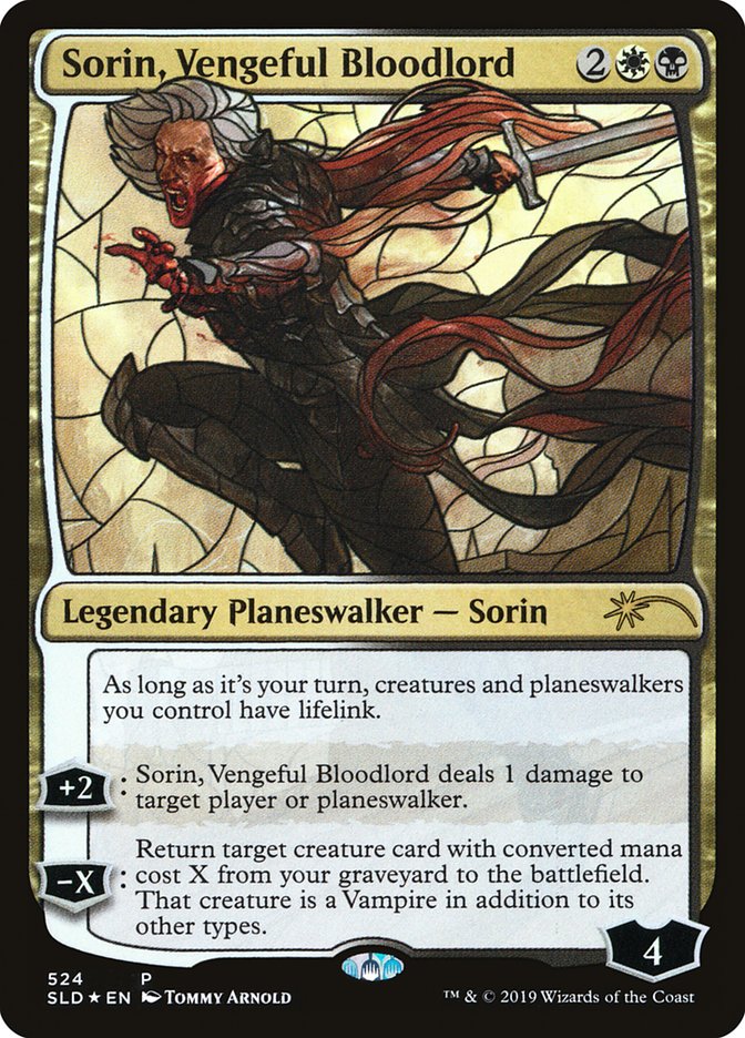 Sorin, Vengeful Bloodlord (Stained Glass) [Secret Lair Drop Promos] | Good Games Cannington