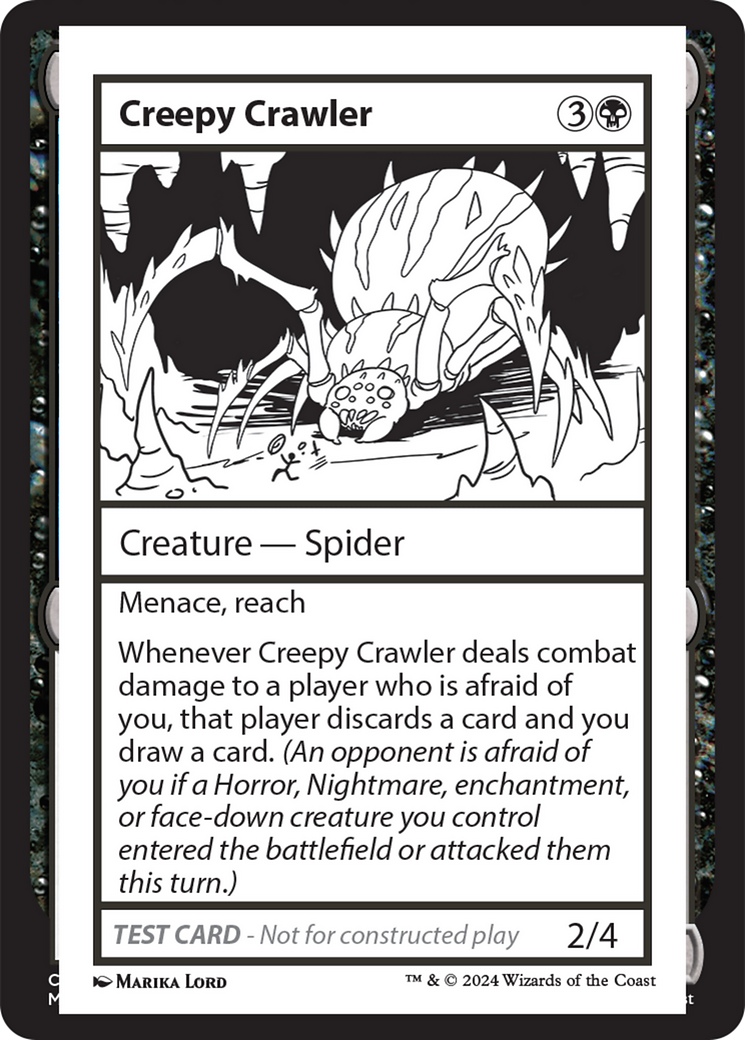 Creepy Crawler [Mystery Booster 2 Playtest Cards] | Good Games Cannington