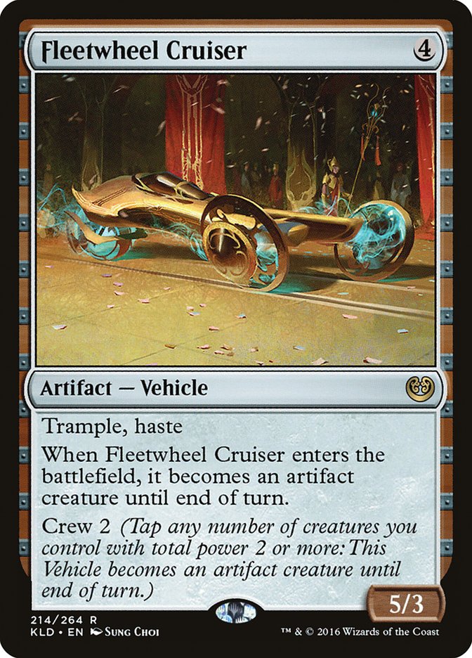 Fleetwheel Cruiser [Kaladesh] | Good Games Cannington