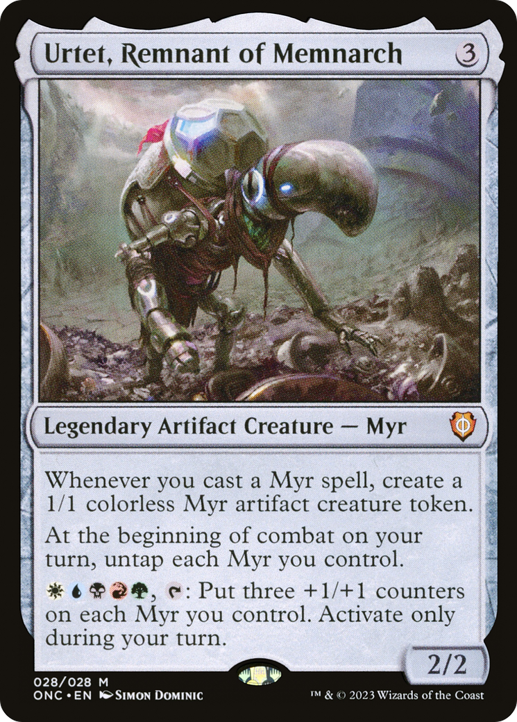 Urtet, Remnant of Memnarch [Phyrexia: All Will Be One Commander] | Good Games Cannington