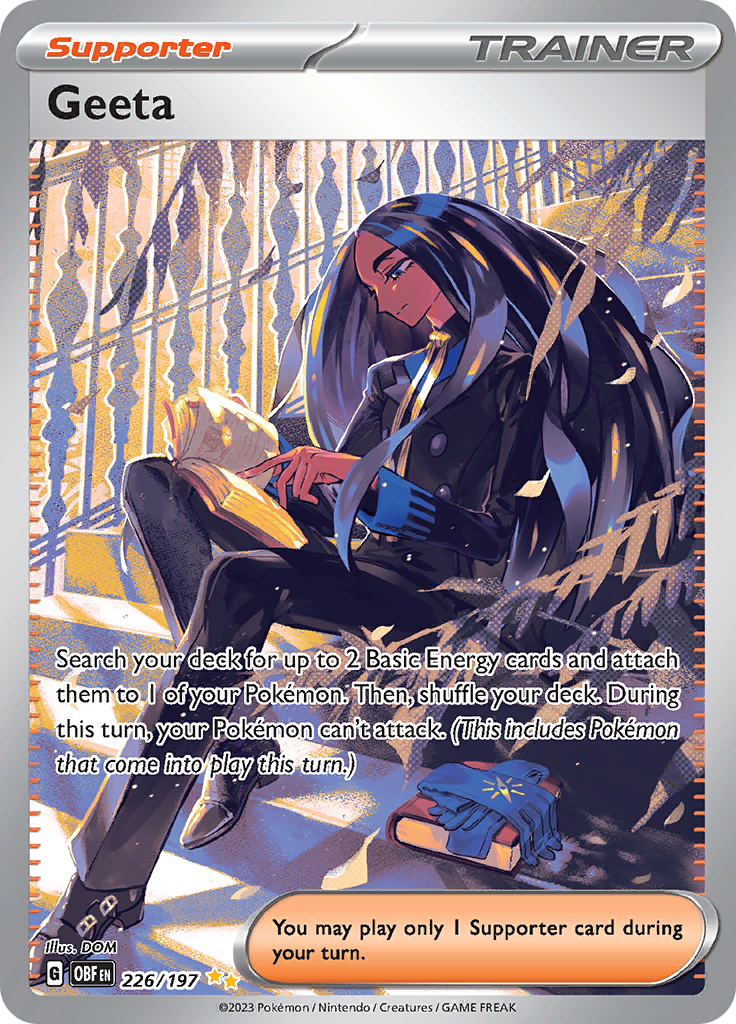 Geeta (226/197) [Scarlet & Violet: Obsidian Flames] | Good Games Cannington