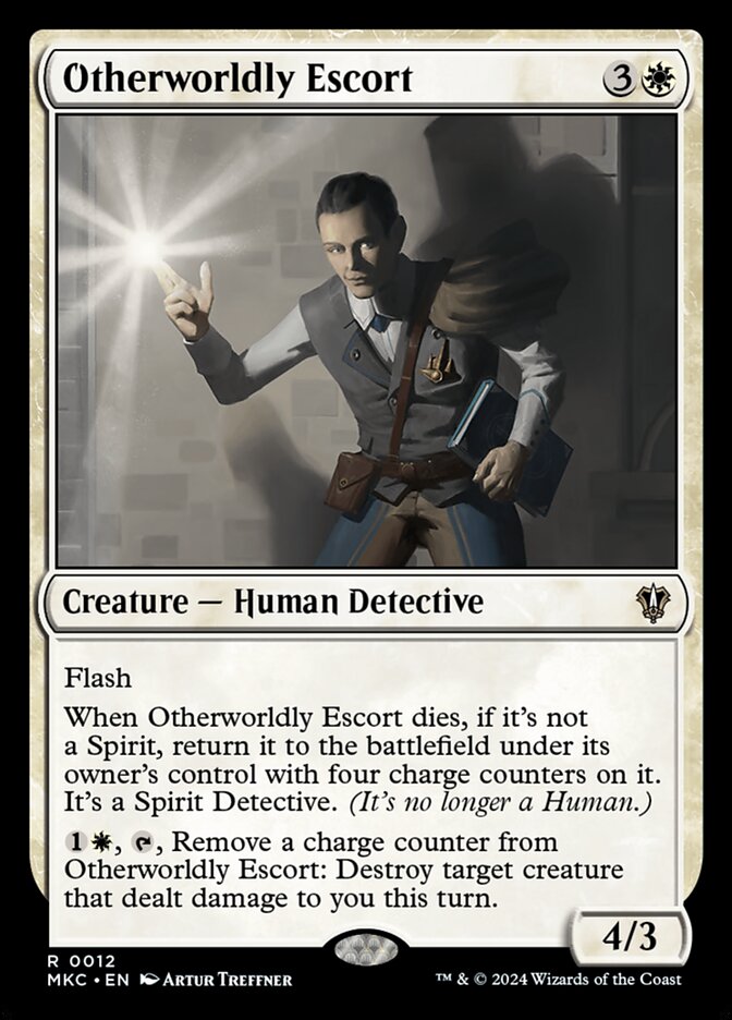 Otherworldly Escort 12 (Commander: Murders at Karlov Manor)  | Good Games Cannington