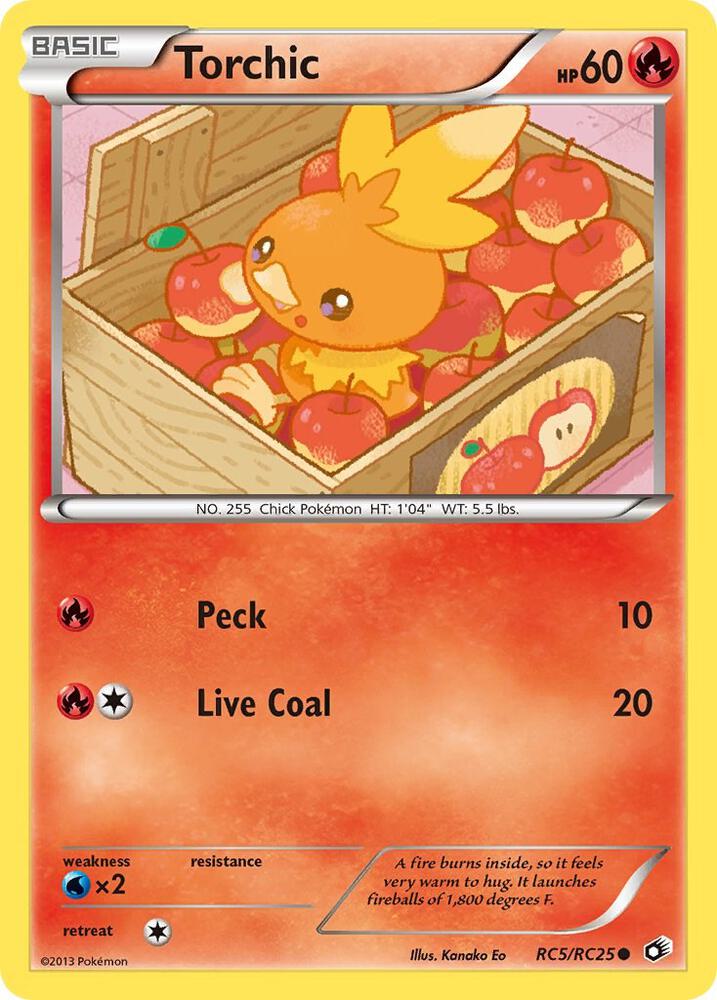 Torchic RC5/RC25 (Legendary Treasures: Radiant Collection)  - Holofoil | Good Games Cannington