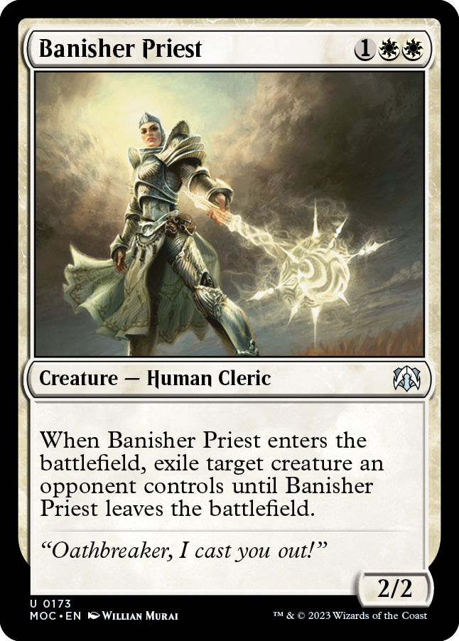 Banisher Priest [March of the Machine Commander] | Good Games Cannington