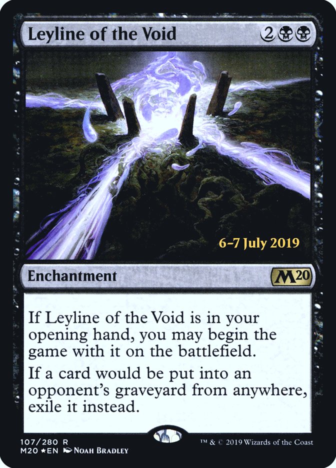 Leyline of the Void [Core Set 2020 Prerelease Promos] | Good Games Cannington