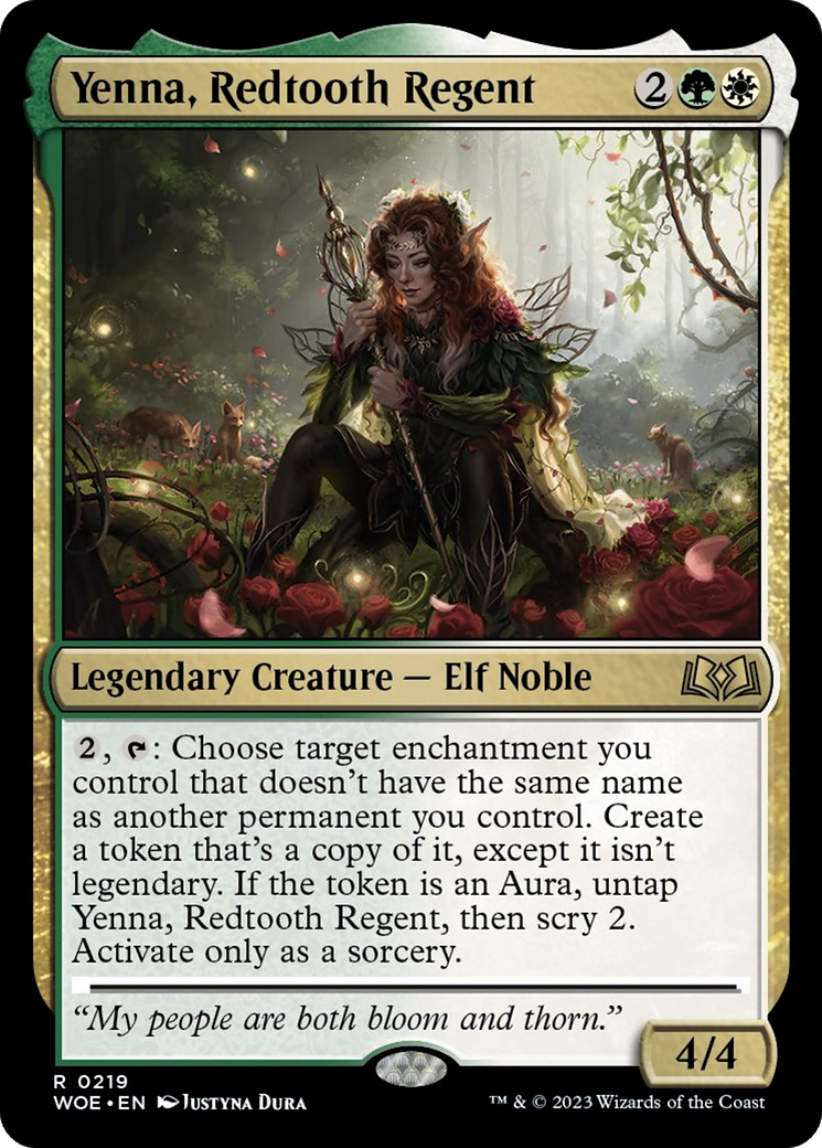 Yenna, Redtooth Regent [Wilds of Eldraine] | Good Games Cannington