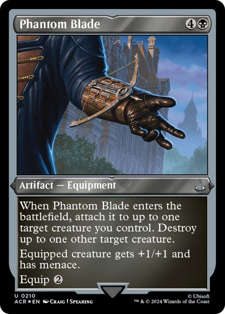 Phantom Blade (Foil Etched) [Assassin's Creed] | Good Games Cannington
