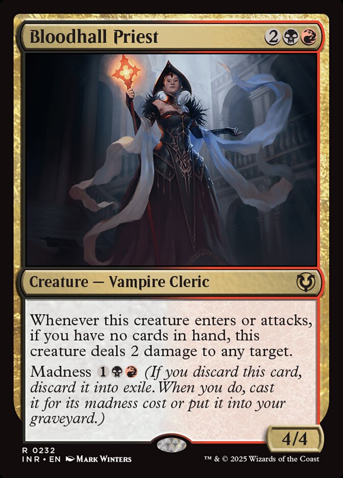 Bloodhall Priest 232 (Innistrad Remastered)  | Good Games Cannington