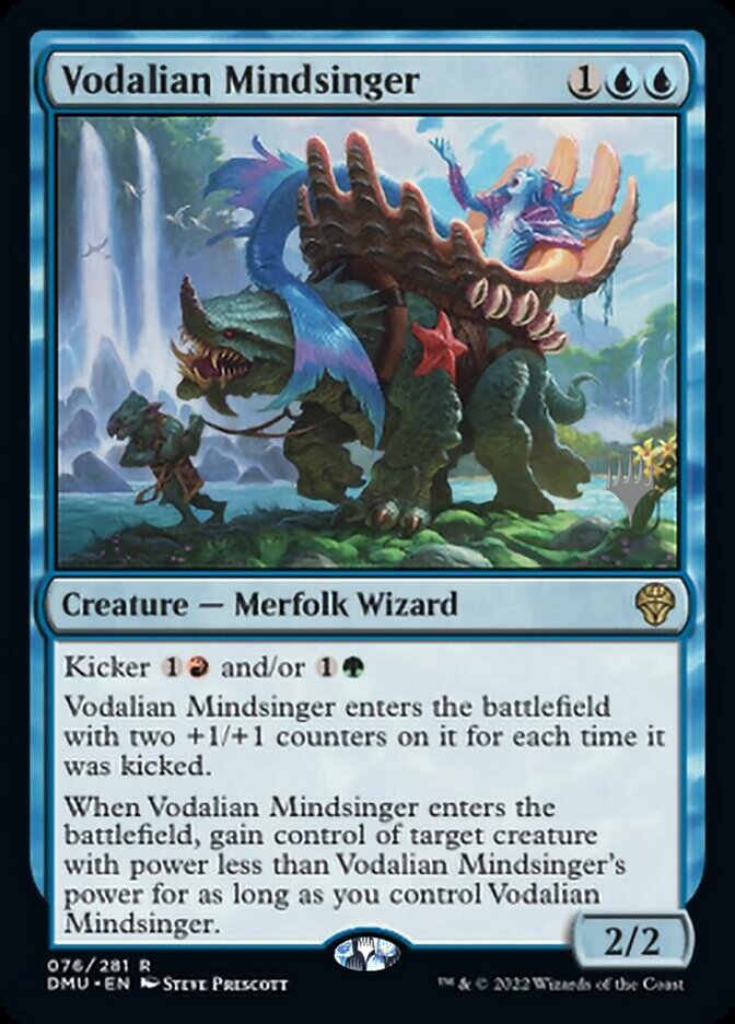 Vodalian Mindsinger (Promo Pack) [Dominaria United Promos] | Good Games Cannington