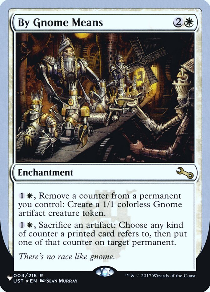 By Gnome Means (Unfinity Foil Edition) [The List] | Good Games Cannington