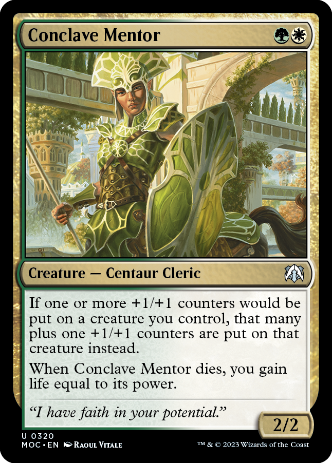 Conclave Mentor [March of the Machine Commander] | Good Games Cannington