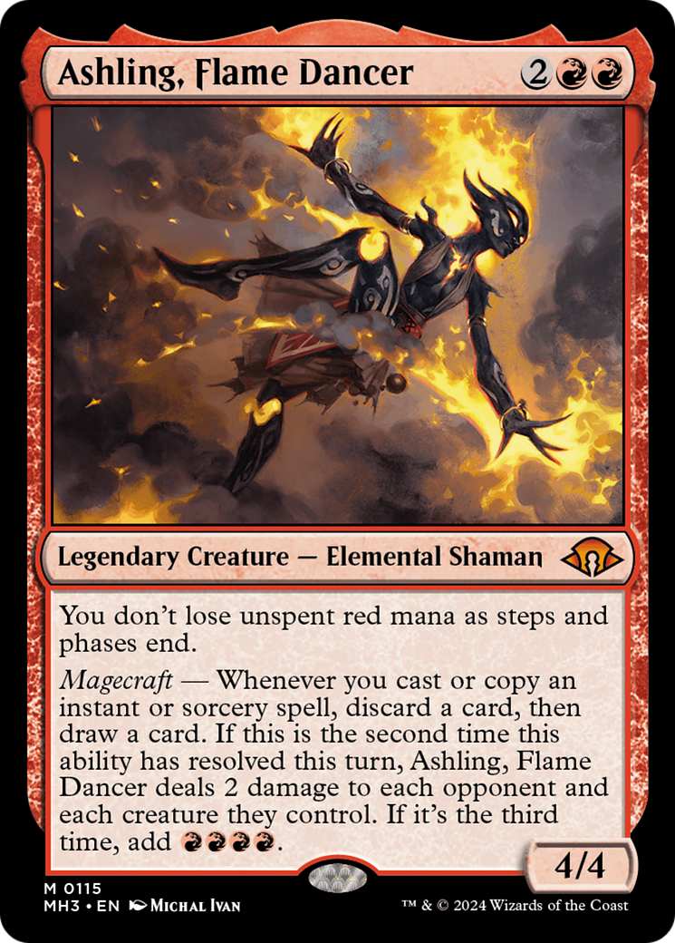 Ashling, Flame Dancer [Modern Horizons 3] | Good Games Cannington