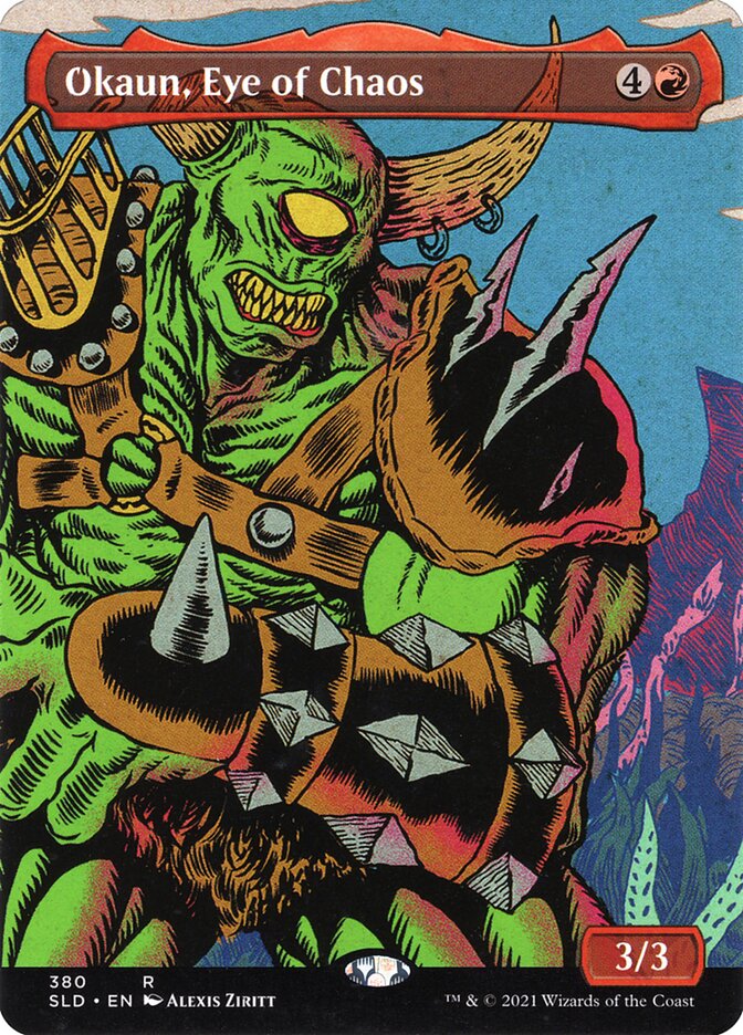 Okaun, Eye of Chaos (Display Commander) [Secret Lair Drop Promos] | Good Games Cannington