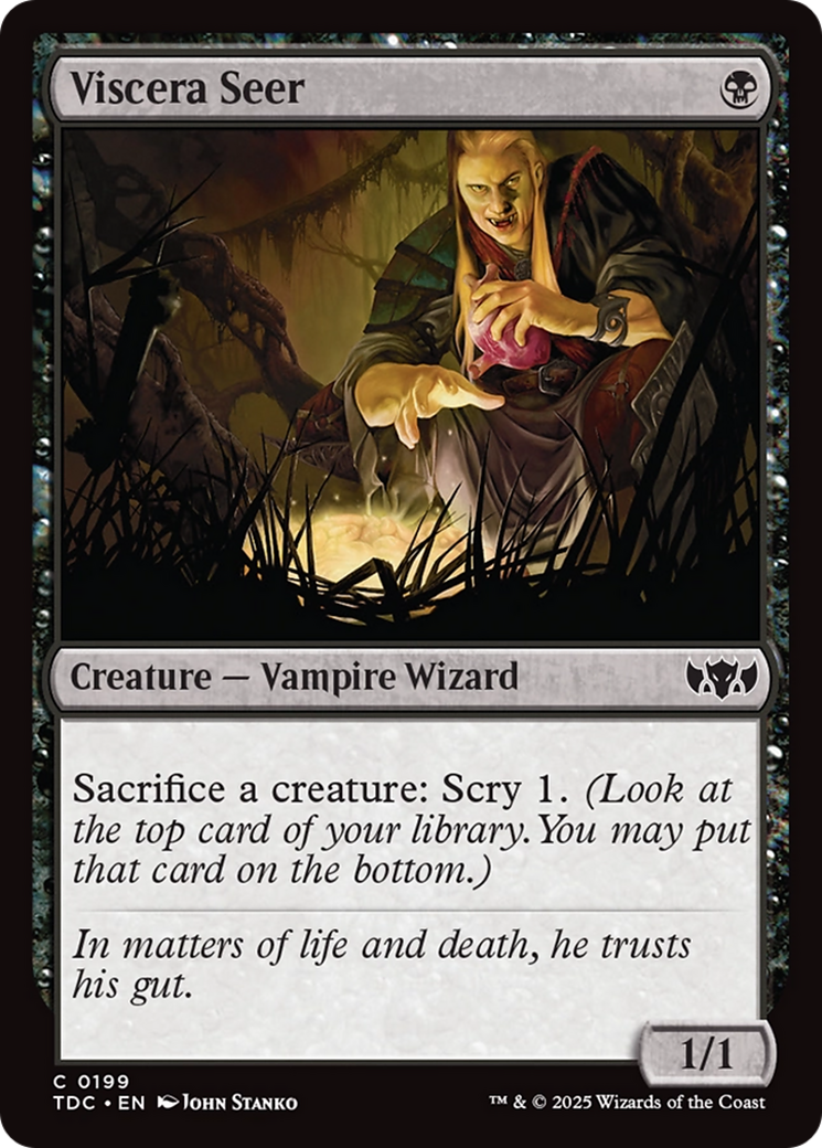 Viscera Seer [Tarkir: Dragonstorm Commander] | Good Games Cannington