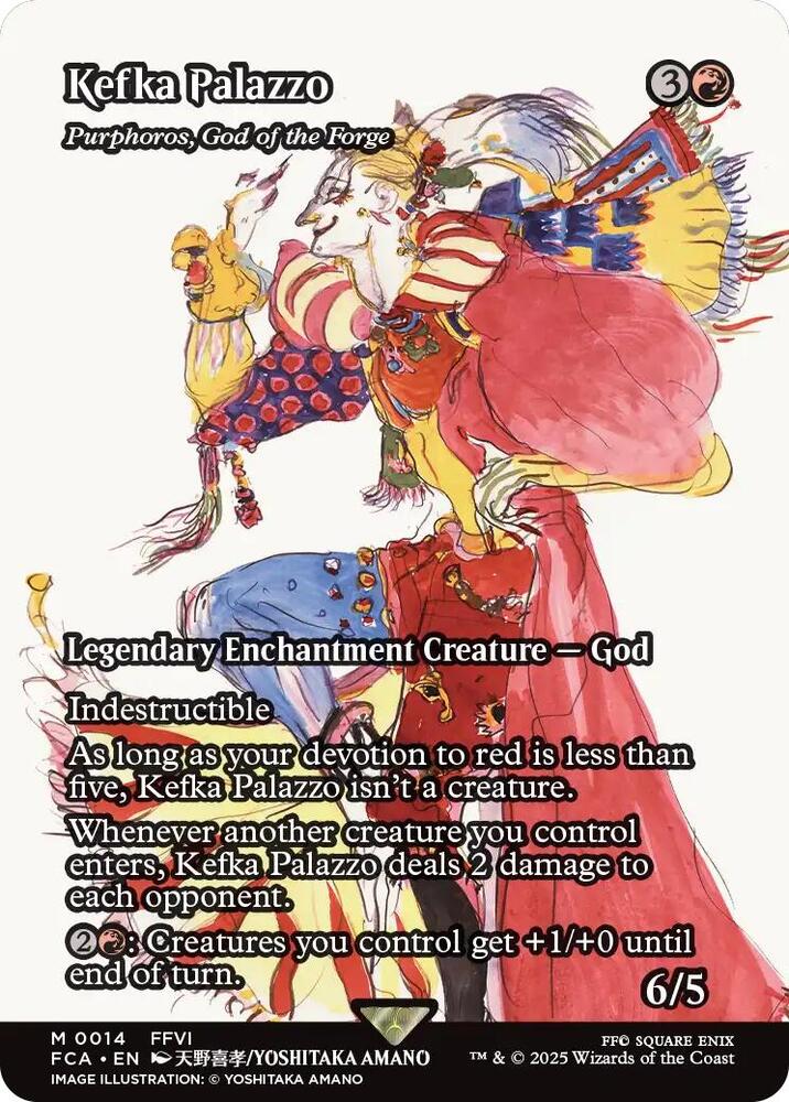 Kefka Palazzo Purphoros God of the Forge  14/0 (FINAL FANTASY: Through the Ages)  - Showcase | Good Games Cannington