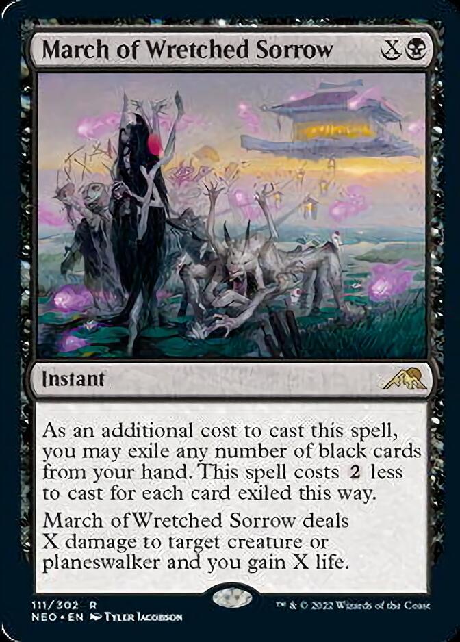 March of Wretched Sorrow [Kamigawa: Neon Dynasty] | Good Games Cannington