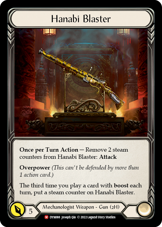 Hanabi Blaster [DYN088] (Dynasty)  Rainbow Foil | Good Games Cannington
