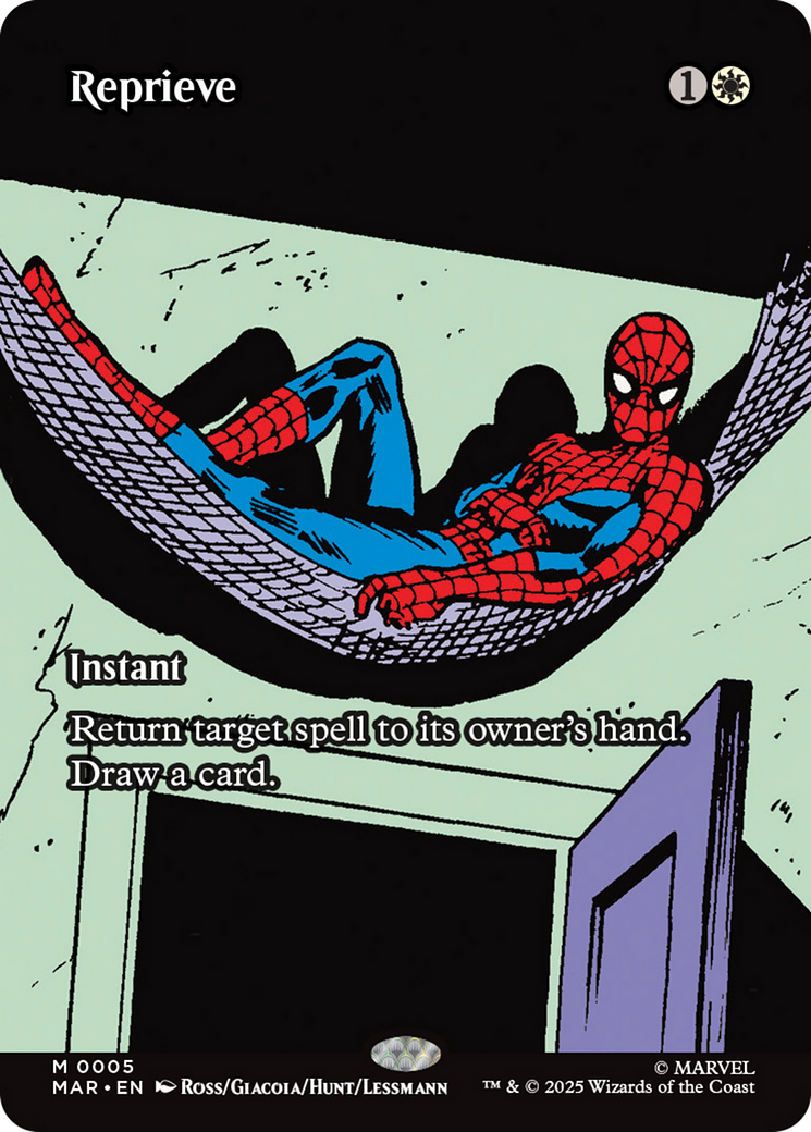 Reprieve (Borderless) [Marvel's Spider-Man: Eternal-Legal] | Good Games Cannington