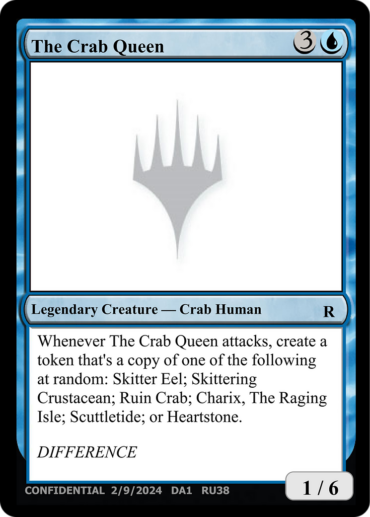The Crab Queen [Mystery Booster 2 Playtest Cards] | Good Games Cannington
