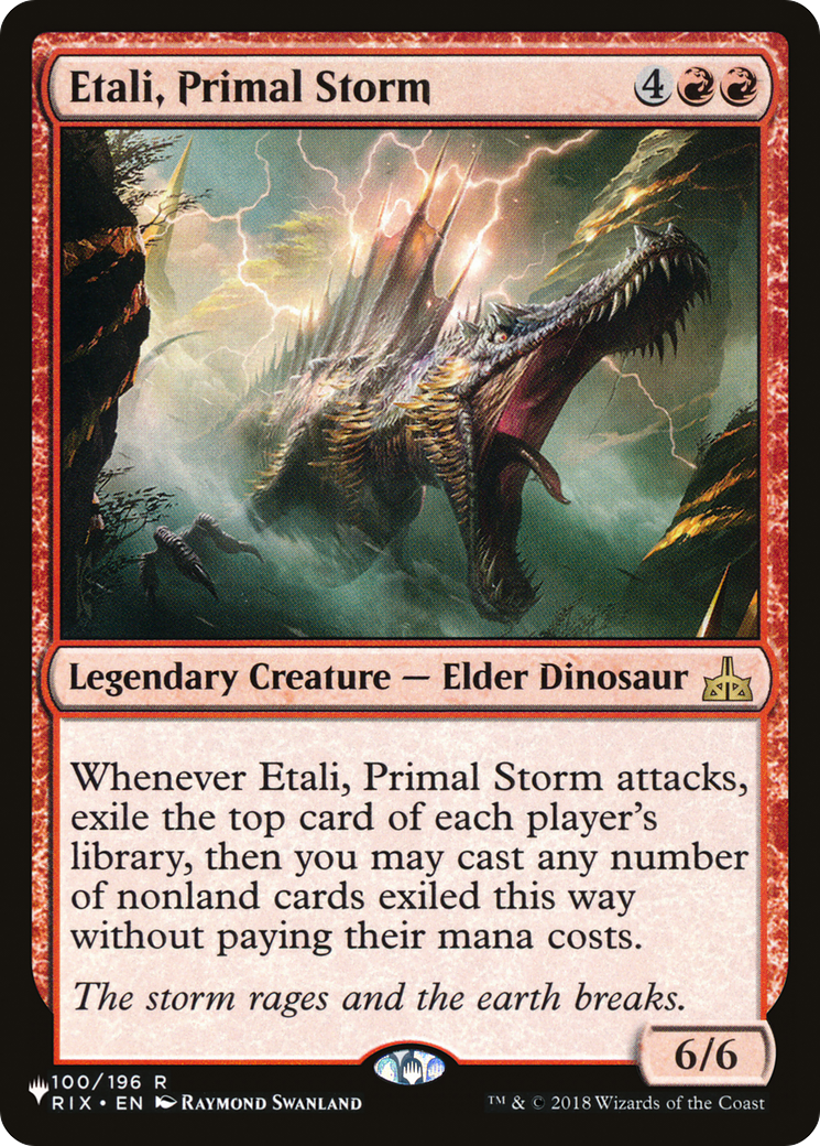 Etali, Primal Storm [The List] | Good Games Cannington