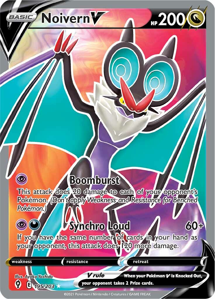 Noivern V (195/203) [Sword & Shield: Evolving Skies] | Good Games Cannington