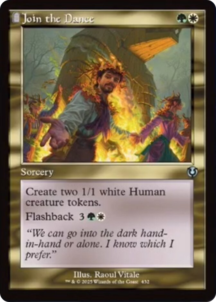 Join the Dance (Retro Frame) [Innistrad Remastered] | Good Games Cannington