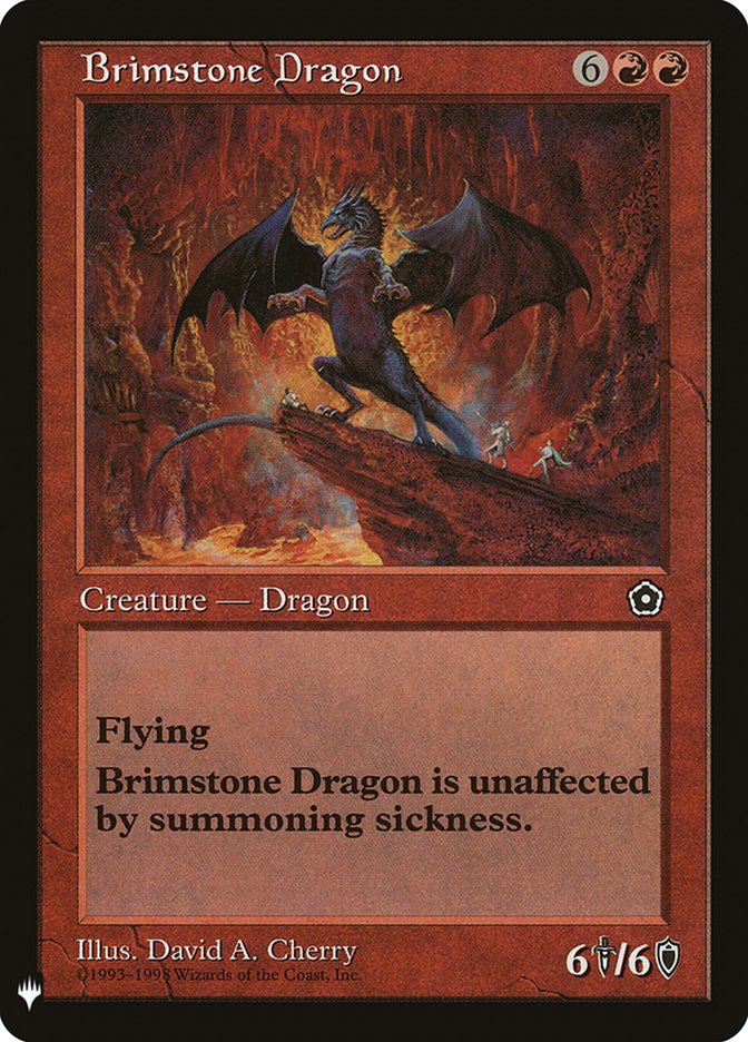 Brimstone Dragon [Mystery Booster] | Good Games Cannington