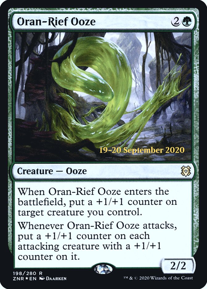 Oran-Rief Ooze [Zendikar Rising Prerelease Promos] | Good Games Cannington