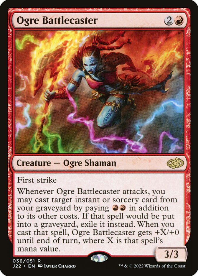 Ogre Battlecaster 36 (Jumpstart 2022)  | Good Games Cannington