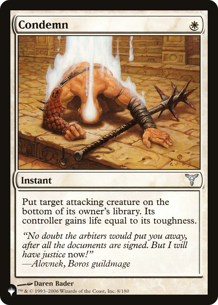 Condemn [The List] | Good Games Cannington