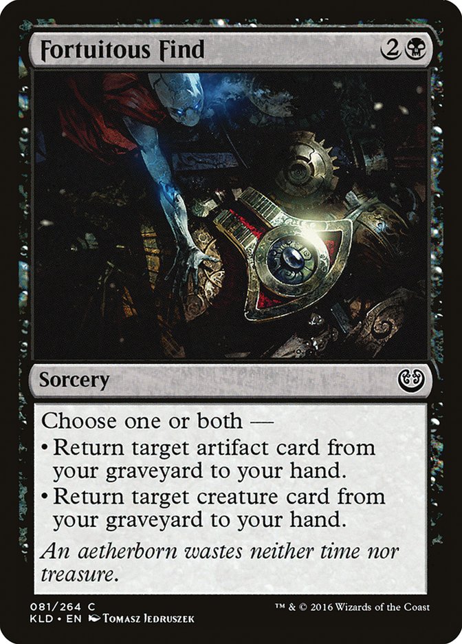 Fortuitous Find [Kaladesh] | Good Games Cannington