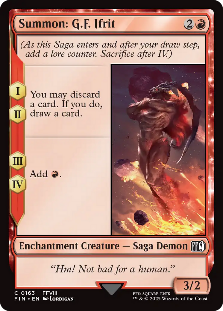 Summon: G.F. Ifrit [FINAL FANTASY] | Good Games Cannington