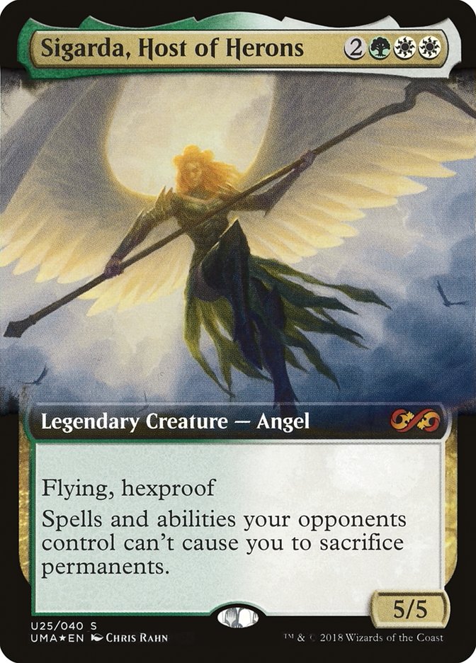 Sigarda, Host of Herons (Topper) [Ultimate Masters Box Topper] | Good Games Cannington