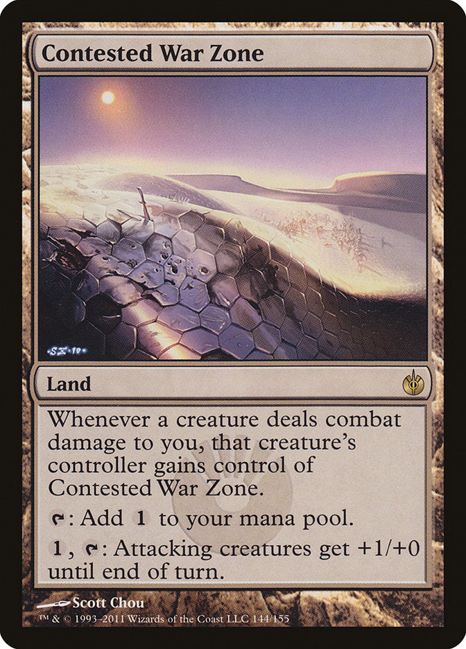 Contested War Zone 144/155 (Mirrodin Besieged)  | Good Games Cannington