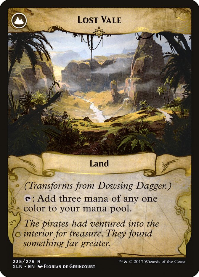 Dowsing Dagger // Lost Vale [Ixalan] | Good Games Cannington