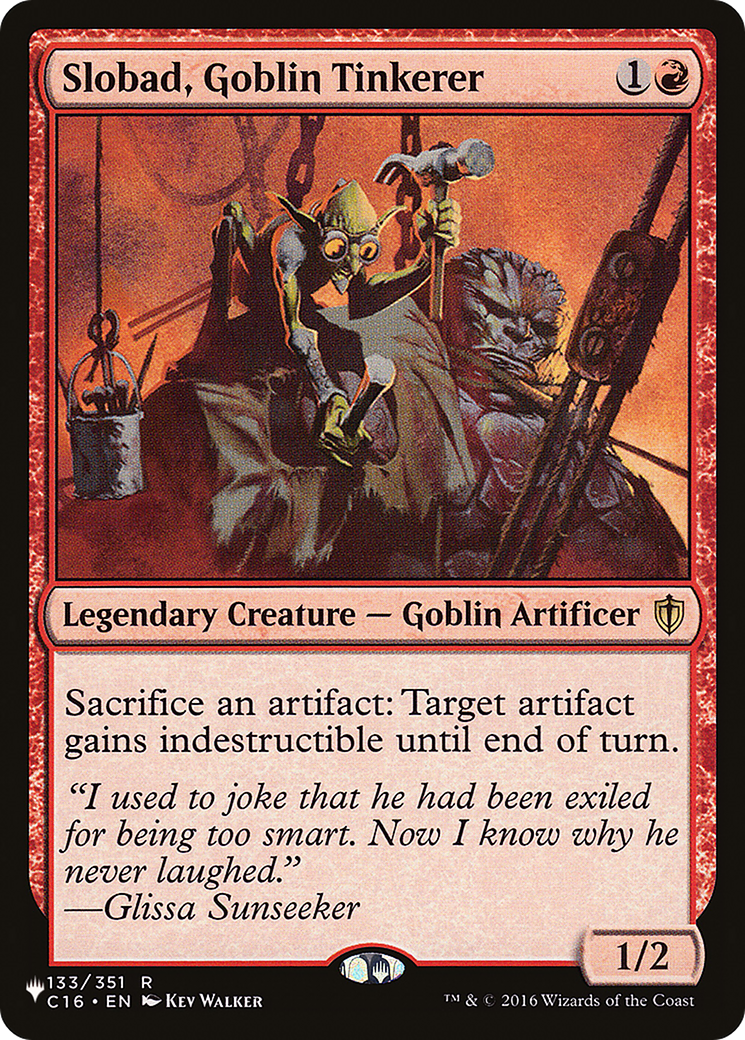 Slobad, Goblin Tinkerer [The List] | Good Games Cannington