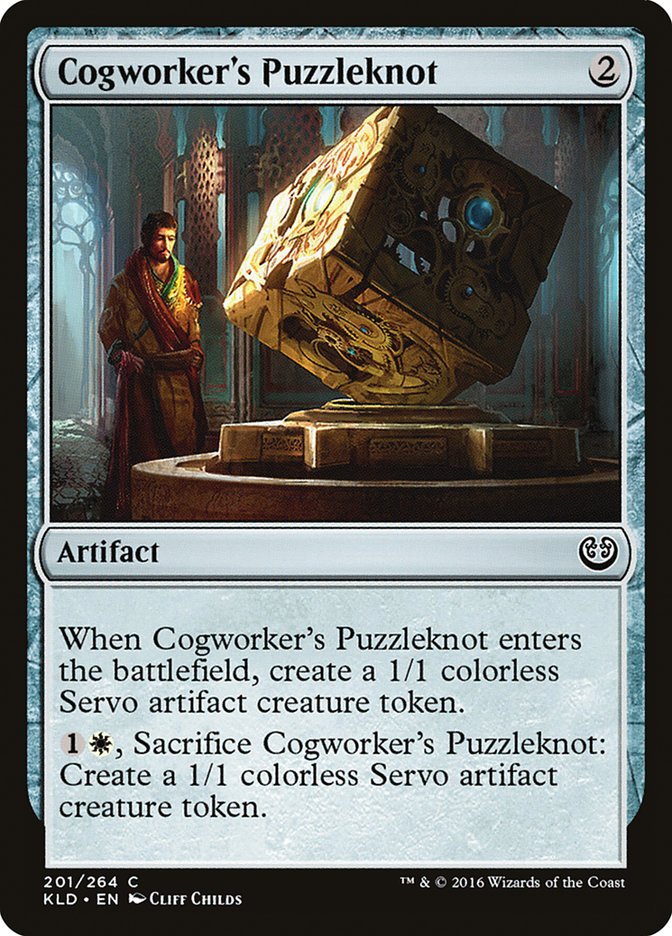 Cogworker's Puzzleknot [Kaladesh] | Good Games Cannington