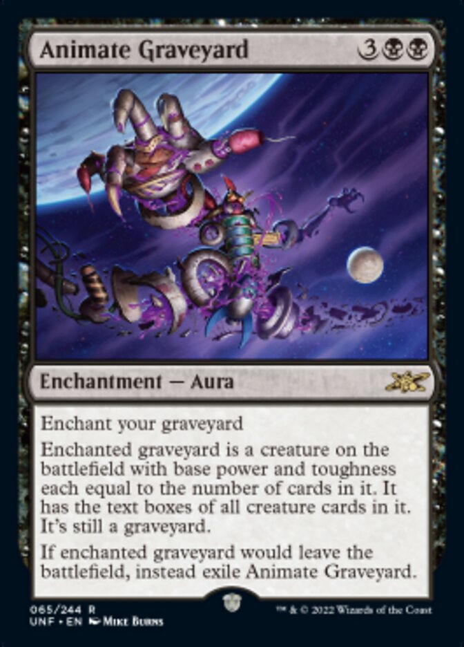 Animate Graveyard [Unfinity] | Good Games Cannington