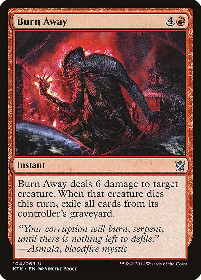 Burn Away 104 (Khans of Tarkir)  | Good Games Cannington